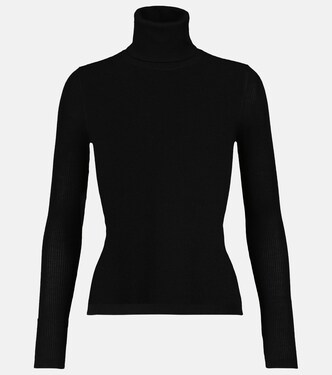 Cashmere, wool and silk turtleneck sweater | Saint Laurent