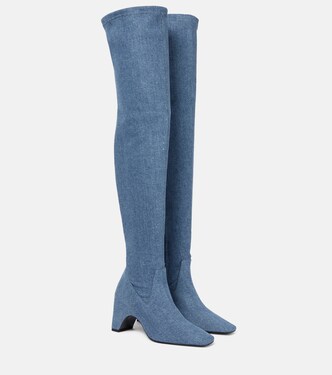 Botas mosqueteras en denim | Coperni