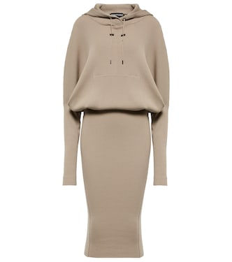 Robe sweat-shirt en cachemire mélangé | Tom Ford