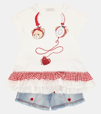 Bedrucktes T-Shirt aus Baumwolle | Monnalisa