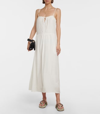 Maxikleid Farrah aus Baumwolle und Seide | Velvet