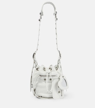 Le Cagole XS leather bucket bag | Balenciaga