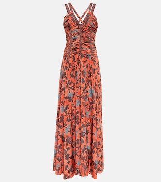 Robe Anya aus Crêpe de Chine aus Seide | Ulla Johnson