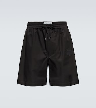 Shorts en sarga de algodón | Valentino