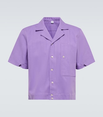 Camicia bowling in cotone e lino | Winnie New York