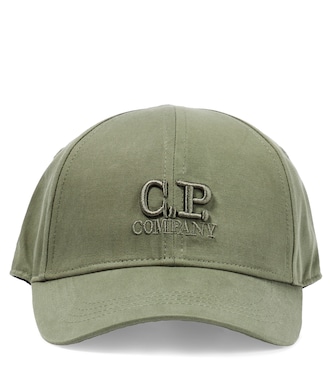 Gorra en gabardina de algodón con logo | C.P. Company Kids
