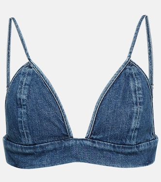 Bralette en denim | Agolde