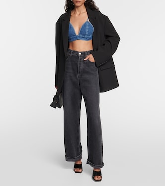 Denim bralette | Agolde