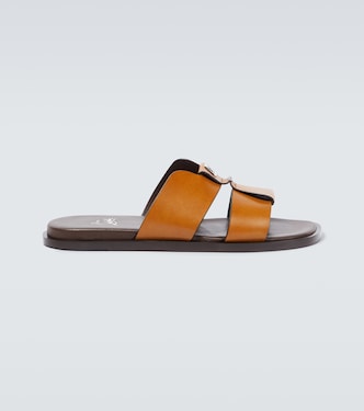 Loubi Be leather sandals | Christian Louboutin