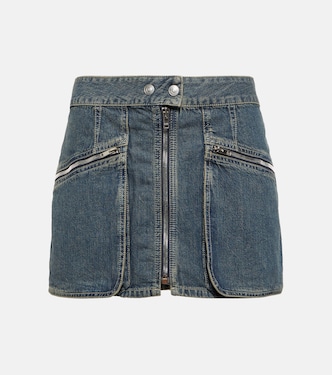 Mini-jupe Fatsia en jean | Isabel Marant