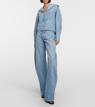 Giacca di jeans cropped | Alaïa