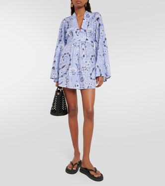 Miniabito in misto cotone con stampa | Etro