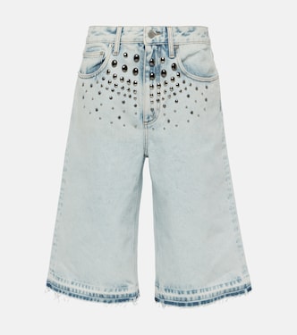 Shorts di jeans con decorazioni | Alessandra Rich