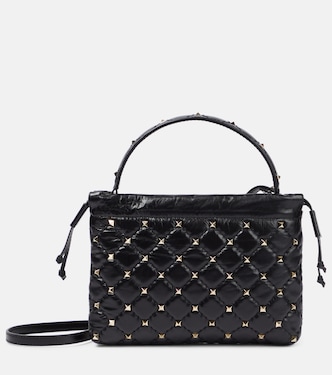 Tote Rockstud Spike Mini aus Leder | Valentino Garavani