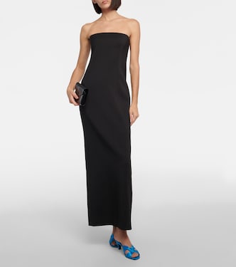 Mules Soft Knot 65 en satin | The Row