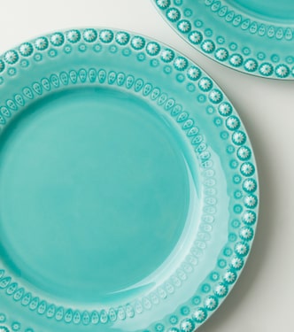 Fantasia set of 4 dinner plates | Bordallo Pinheiro