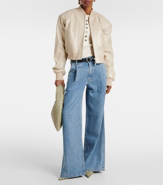 Ellis mid-rise wide-leg jeans | Agolde