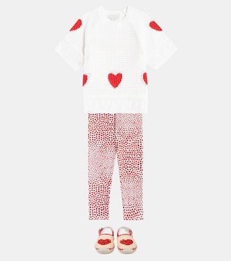 Camiseta de jersey de algodón estampada | Stella McCartney Kids