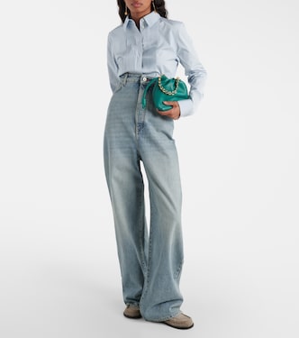High-rise wide-leg jeans | Loewe