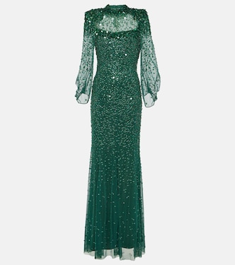 Verzierte Robe aus Tüll | Jenny Packham