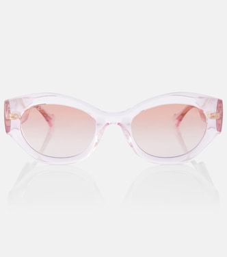 Gafas de sol redondas con Interlocking G | Gucci