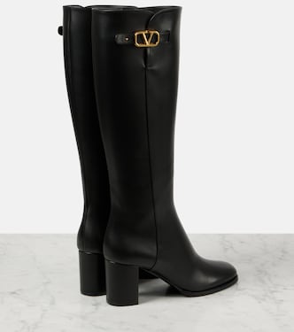 Bottes VLogo Signature en cuir | Valentino Garavani
