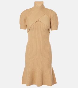 Abito corto in lana e cashmere | Patou