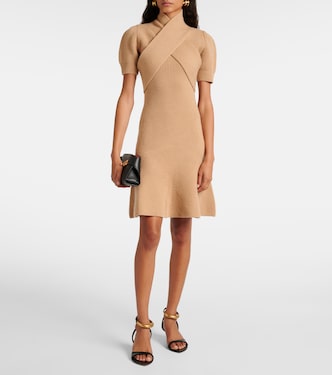 Abito corto in lana e cashmere | Patou