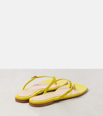 Sandalias de charol con lazo | Gianvito Rossi