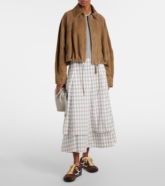 Bomber in suede | Loewe