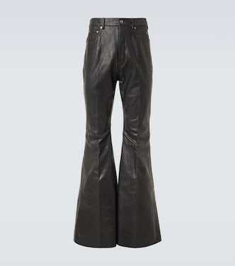 Schlaghose Bolan aus Leder | Rick Owens
