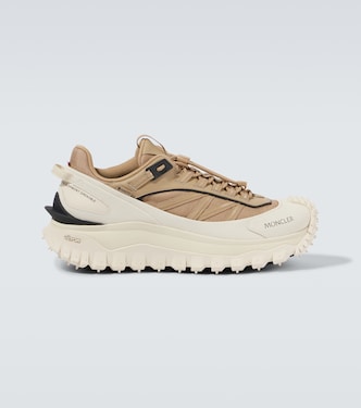Trailgrip leather-trimmed sneakers | Moncler