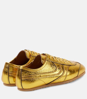 Sneakers in pelle metallizzata | Dries Van Noten