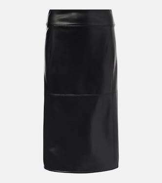 Faux leather midi skirt | 'S Max Mara