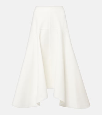 Gonna midi in misto cotone | Plan C
