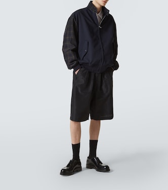 Blouson in twill misto lino | Comme des Garçons Homme