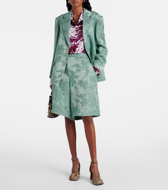 Bermuda-Shorts aus einem Leinengemisch | Dries Van Noten