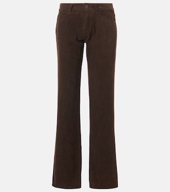 Pantalones rectos Carlyl de pana | The Row
