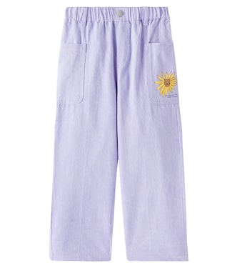 Lion cotton straight pants | Jellymallow