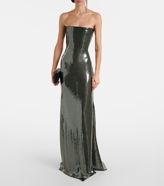 Sequined corset gown | Alex Perry