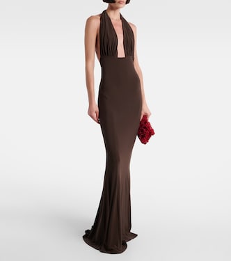 Halterneck gown  | Norma Kamali