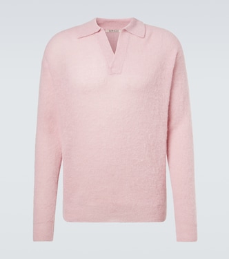 Alpaca-blend sweater | Auralee