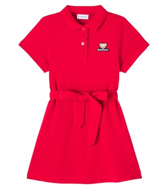 Abito polo in piqué di cotone | Burberry Kids