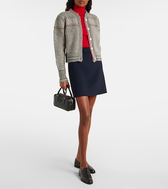Wool and mohair cardigan | Thom Browne