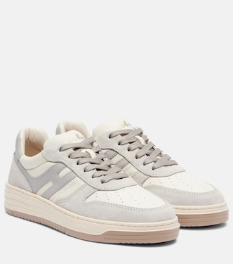 H630 leather and suede sneakers | Hogan
