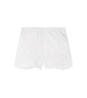 Bestickte Shorts Awaken aus Baumwolle | Zimmermann Kids