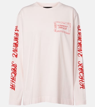 Pillowcase printed cotton jersey T-shirt | Simone Rocha