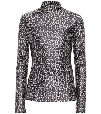 Top Kuroba a stampa leopardata | Golden Goose