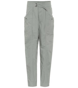 Zilyae high-rise paperbag pants | Marant Etoile