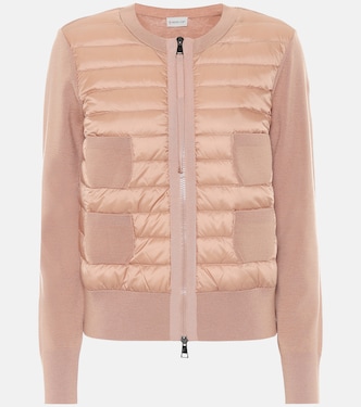 Daunenjacke aus Shell und Wolle | Moncler